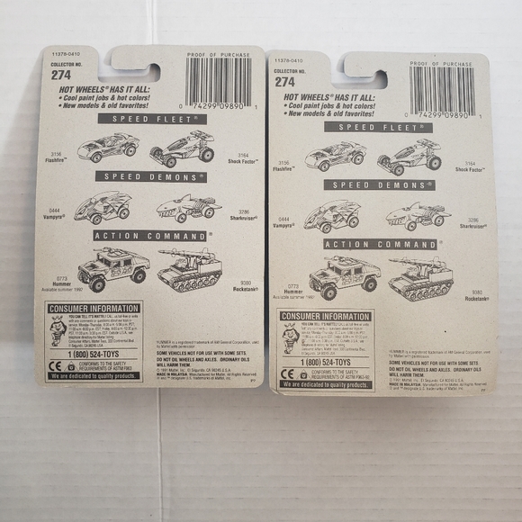 Hot Wheels Super Cannon, Hummer, Troop Convoy Qty 4 - Picture 3 of 5